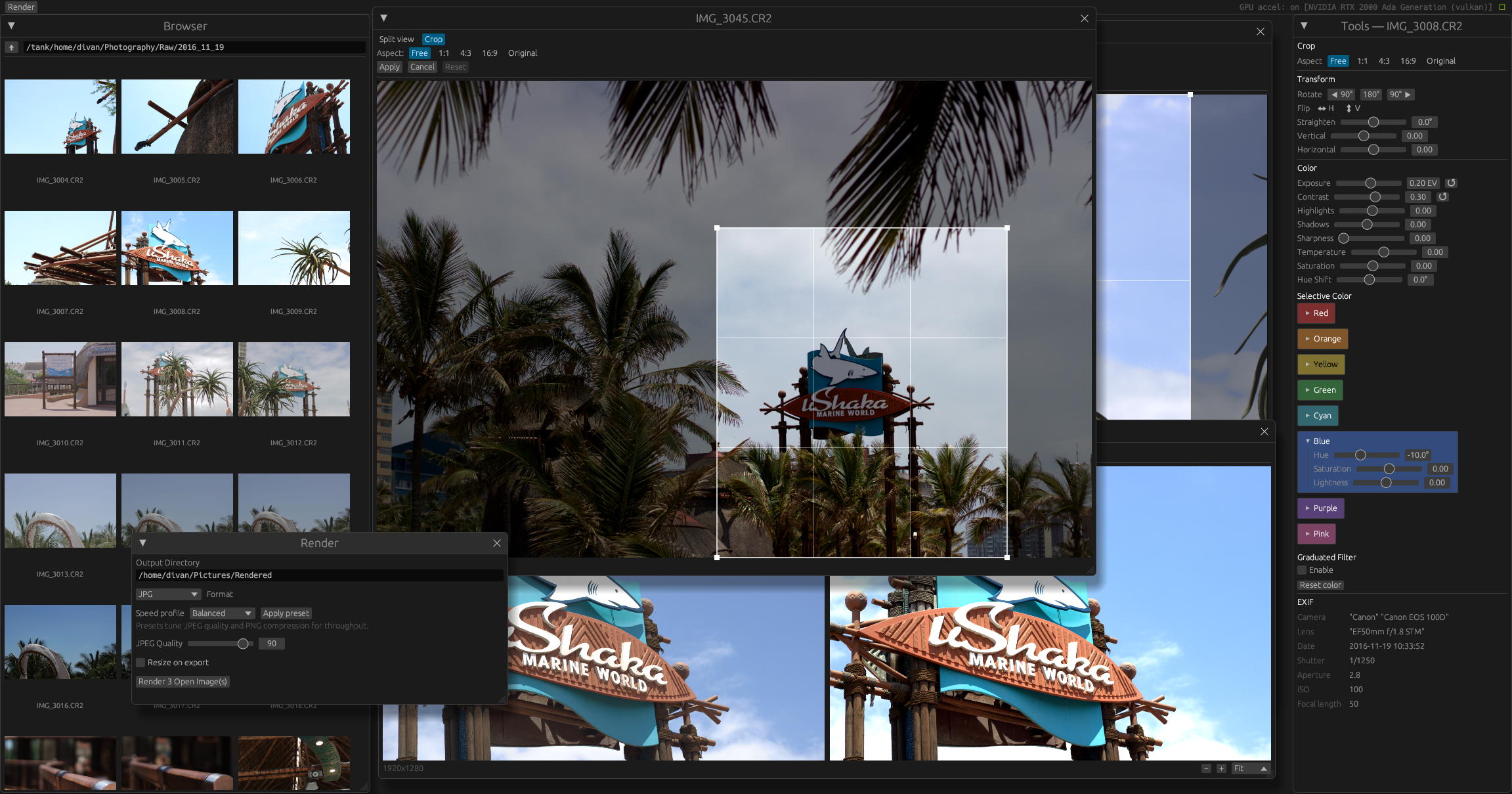 Photograph screenshot