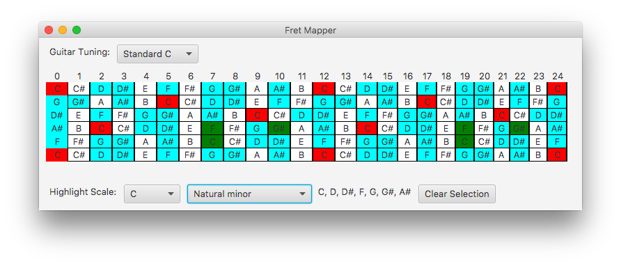 Picture of Fret Mapper application